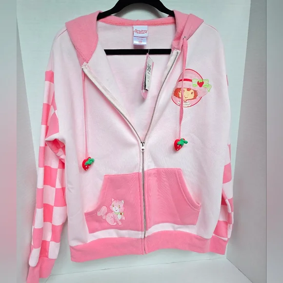 Strawberry Shortcake Pink Sweater - Picture 2 of 8